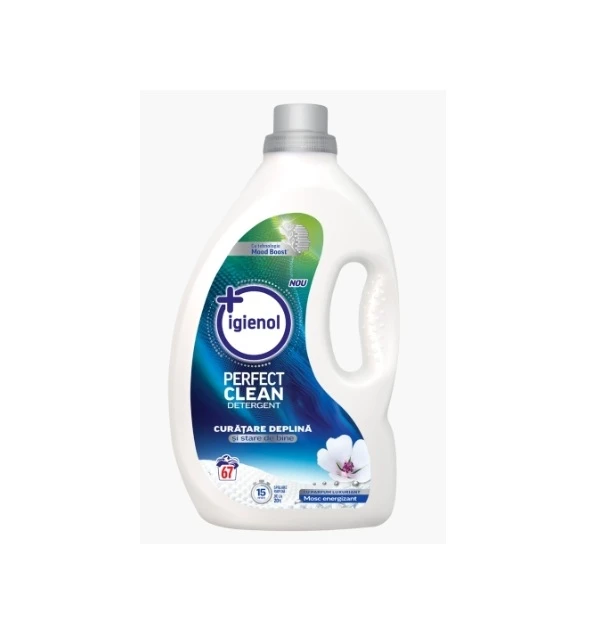 Detergent Lichid Perfect Clean White Musk 2.7L Igienol